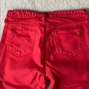 ♠️ Kate Spade Broome Street Red Jeans sz 29